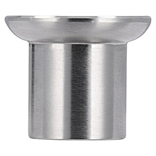 Siro Möbelknopf (Typ Möbelgriff: Knopf, Ø x H: 30 x 25 mm, Stahl, Silber)