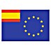 Bandera Unión Europea - España 