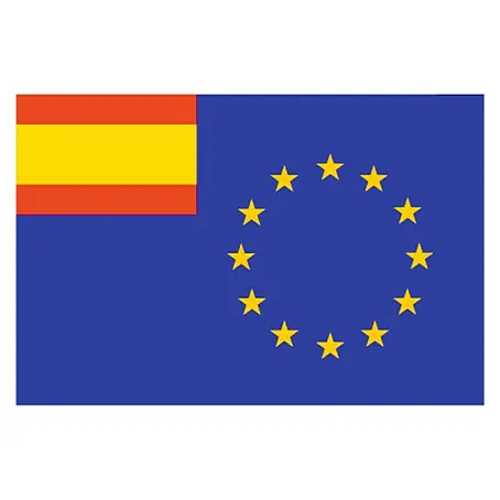 Bandera Unión Europea - España