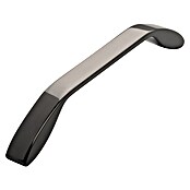 Siro Möbelgriff (Typ Möbelgriff: Bügel, L x B x H: 177 x 15 x 30 mm, Stahl, Schwarz) | BAUHAUS