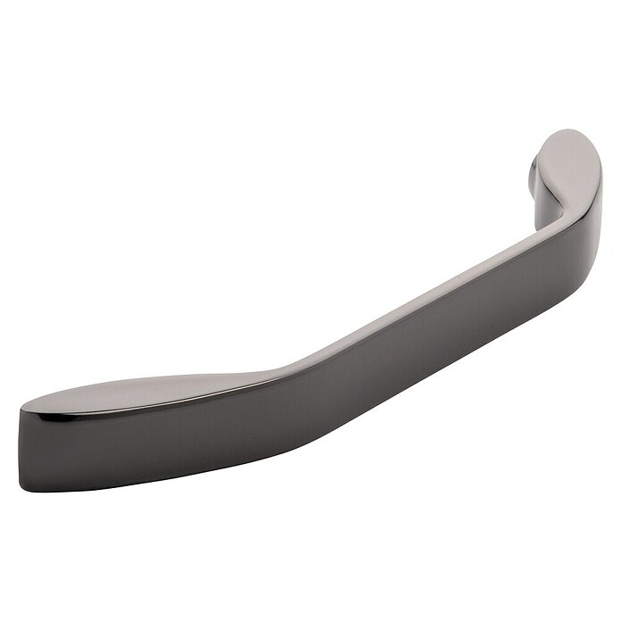Siro Möbelgriff (Typ Möbelgriff: Bügel, L x B x H: 177 x 15 x 30 mm, Stahl, Schwarz) | BAUHAUS