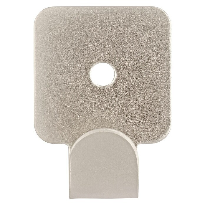 Siro Garderobenhaken (L x B x H: 41 x 30 x 15 mm, Silber) | BAUHAUS