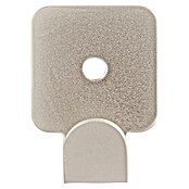 Siro Garderobenhaken (L x B x H: 41 x 30 x 15 mm, Silber) | BAUHAUS