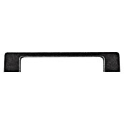 Siro Möbelgriff (Typ Möbelgriff: Bügel, L x B x H: 172 x 9 x 30 mm, Stahl, Schwarz) | BAUHAUS