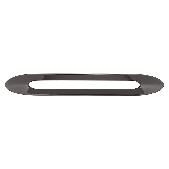 Siro Möbelgriff (Typ Möbelgriff: Bügel, L x B x H: 180 x 25 x 29 mm, Stahl, Schwarz) | BAUHAUS