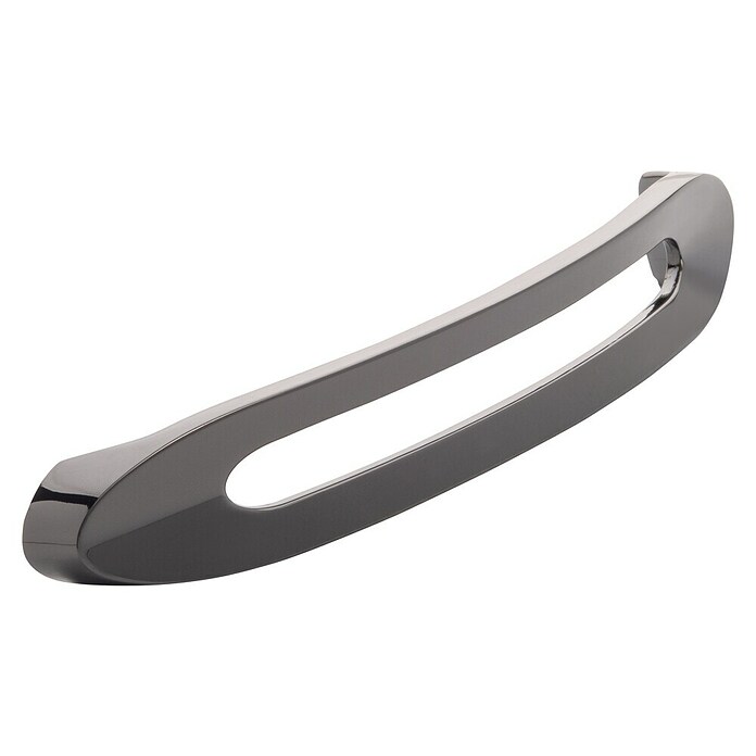Siro Möbelgriff (Typ Möbelgriff: Bügel, L x B x H: 180 x 25 x 29 mm, Stahl, Schwarz) | BAUHAUS