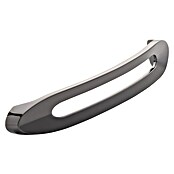 Siro Möbelgriff (Typ Möbelgriff: Bügel, L x B x H: 180 x 25 x 29 mm, Stahl, Schwarz) | BAUHAUS