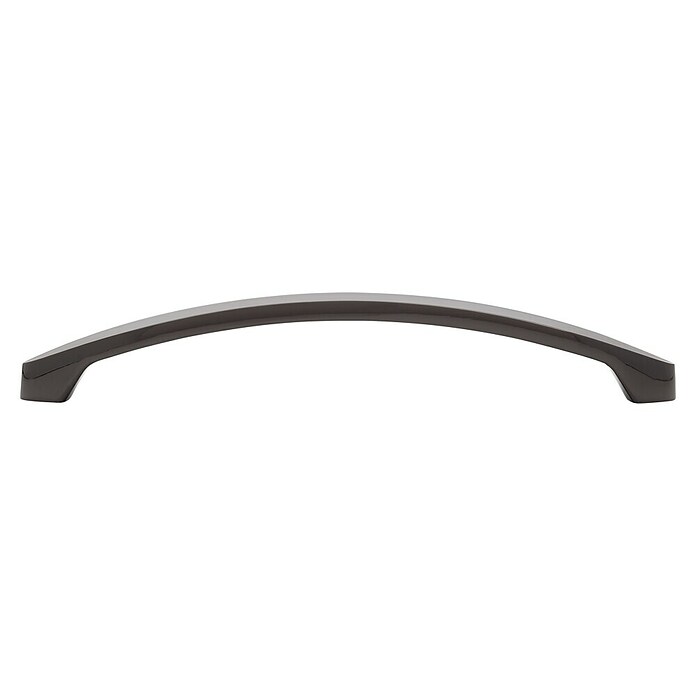 Siro Möbelgriff (Typ Möbelgriff: Bügel, L x B x H: 180 x 25 x 29 mm, Stahl, Schwarz) | BAUHAUS