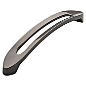 Siro Möbelgriff (Typ Möbelgriff: Bügel, L x B x H: 180 x 25 x 29 mm, Stahl, Schwarz) | BAUHAUS