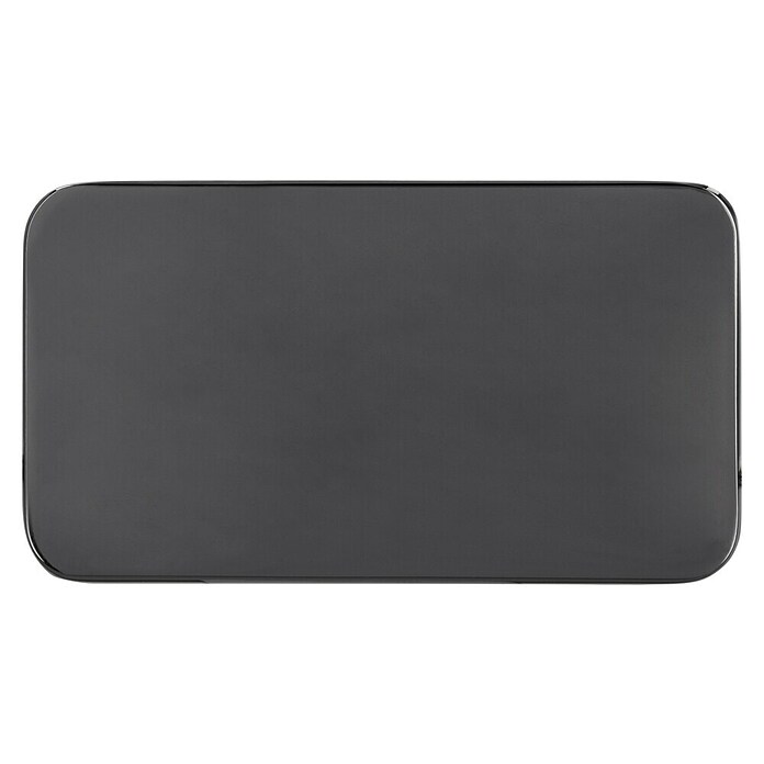 Siro Möbelknopf (Typ Möbelgriff: Knopf, 58 x 33 x 22 mm, Stahl, Schwarz) | BAUHAUS