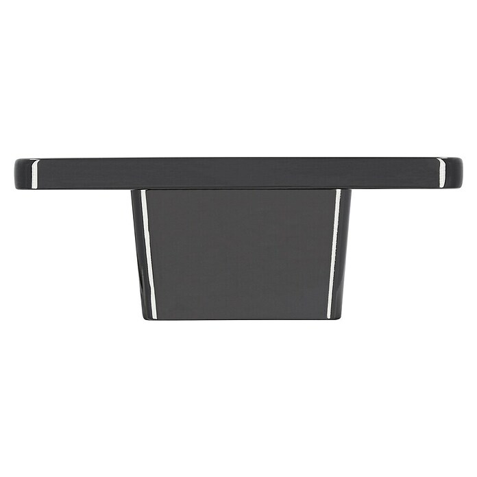 Siro Möbelknopf (Typ Möbelgriff: Knopf, 58 x 33 x 22 mm, Stahl, Schwarz) | BAUHAUS