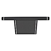 Siro Möbelknopf (Typ Möbelgriff: Knopf, 58 x 33 x 22 mm, Stahl, Schwarz) | BAUHAUS