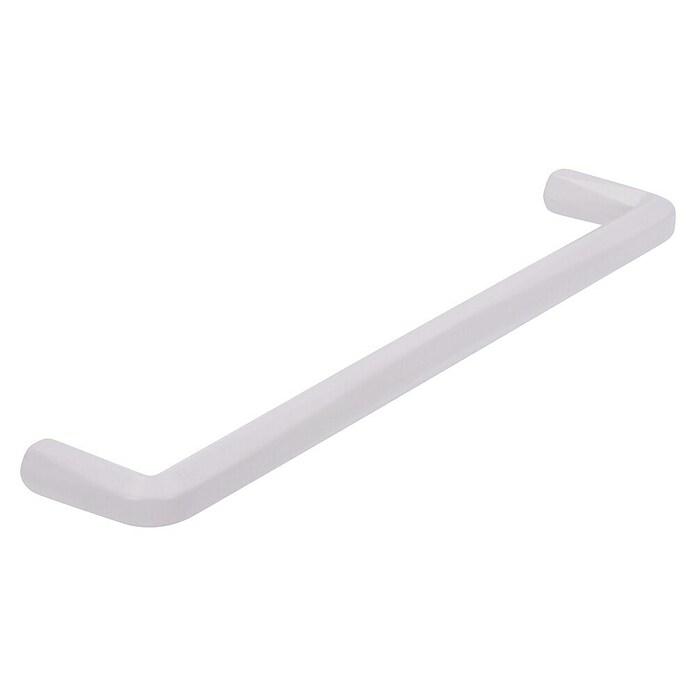 Siro Möbelgriff (Typ Möbelgriff: Bügel, L x B x H: 169 x 10 x 31 mm, Stahl, Weiß) | BAUHAUS