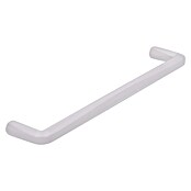 Siro Möbelgriff (Typ Möbelgriff: Bügel, L x B x H: 169 x 10 x 31 mm, Stahl, Weiß) | BAUHAUS