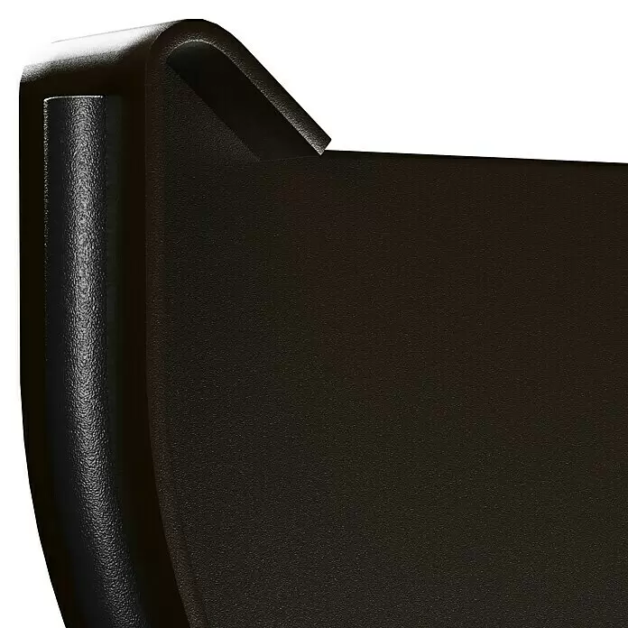 Marley Rinnenendstück - Nennweite: 100 mm, Kunststoff, Braun, Universal - Detailaufnahme