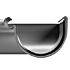 FunkeGruppe Rinnenwinkel (Nennweite: 100 mm, Außenecke, Kunststoff, Grau)