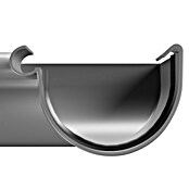 FunkeGruppe Rinnenwinkel (Nennweite: 100 mm, Außenecke, Kunststoff, Grau)