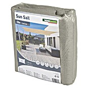 Windhager Sonnensegel Elba (L x B: 3,6 x 2,6 m, Grau) | BAUHAUS