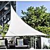 Windhager Sonnensegel Cannes (L x B: 3 x 3 m, Weiß, Dreieckig) | BAUHAUS