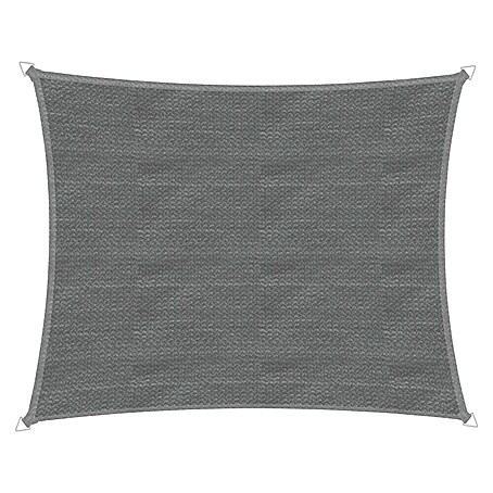 Windhager Sonnensegel Capri (L x B: 3 x 4 m, Grau, Rechteckig)