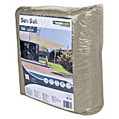 Windhager Sončno jadro Elba  (Do x Š: 3,6 x 3,6 m, Slonokoščena) | 6450 - Sonnensegel | ICFA - Sonnenschutz | ICF - Sonnenschutz | IC - Freizeit im Garten | I - Stadtgarten | BAUHAUS