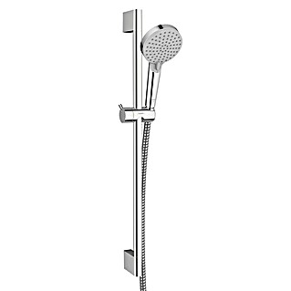 Hansgrohe Vernis Blend Brausegarnitur 100 Vario (Lochabstand: 62,5 cm, Art Strahl: Rain, IntenseRain, Chrom)