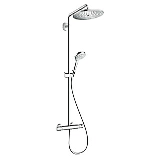 Hansgrohe Croma Select S Sistema de ducha (Caudal de agua: 9 l/min, Número de tipos de chorro: 3 ud., Cromo)