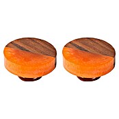 Möbelknopf-Set (2 Stk., Ø x H: 38 x 21 mm, Holz) | BAUHAUS