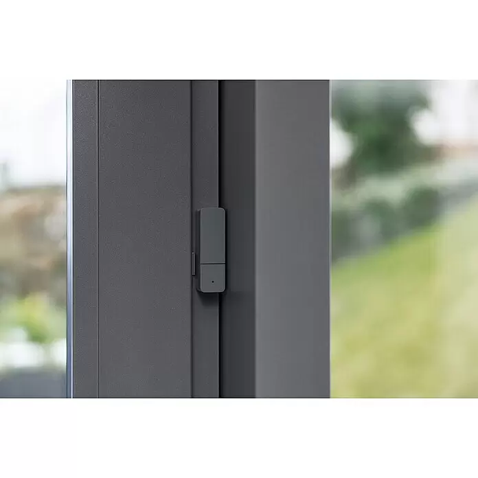 Bosch Smart Home Funk-Fensterkontakt II - Anthrazit, Batteriebetrieben, 23 x 22 x 75 mm, 1 Stk. - Detailaufnahme