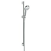 Hansgrohe Croma Select S Conjunto de ducha (Distancia entre orificios: 91,5 cm, Cromo y blanco, Función de ahorro de agua) | BAUHAUS