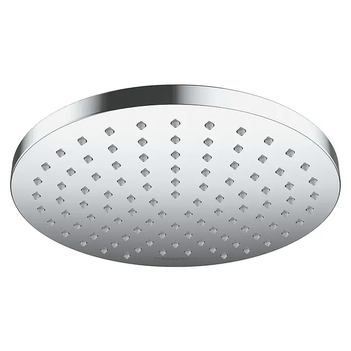 Hansgrohe Vernis Blend Kopfbrause 200 - Durchmesser: 20,5 cm, 6,5 l/min, Anzahl Funktionen: 1 Stk., Chrom - Die Chrom-Regenbrause bietet ein entspannendes Duscherlebnis mit zahlreichen Düsen für ein breites Wasserstrahlbild.