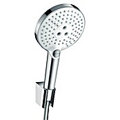 Hansgrohe Brause-Set Raindance Select S 120 (Anzahl Strahlarten: 3 Stk., Chrom/Weiß, Durchflussmenge: 15 l/min) | BAUHAUS