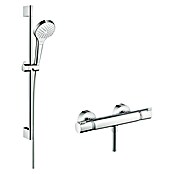 Hansgrohe Croma Select S Brause-Set (Lochabstand: 62,5 cm, Chrom) | BAUHAUS