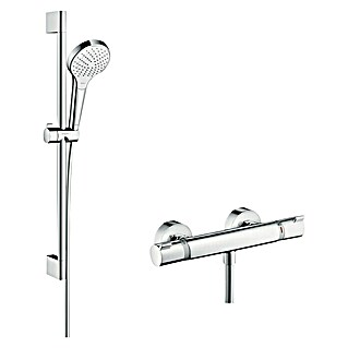 Hansgrohe Croma Select S Brause-Set (Lochabstand: 62,5 cm, Chrom)