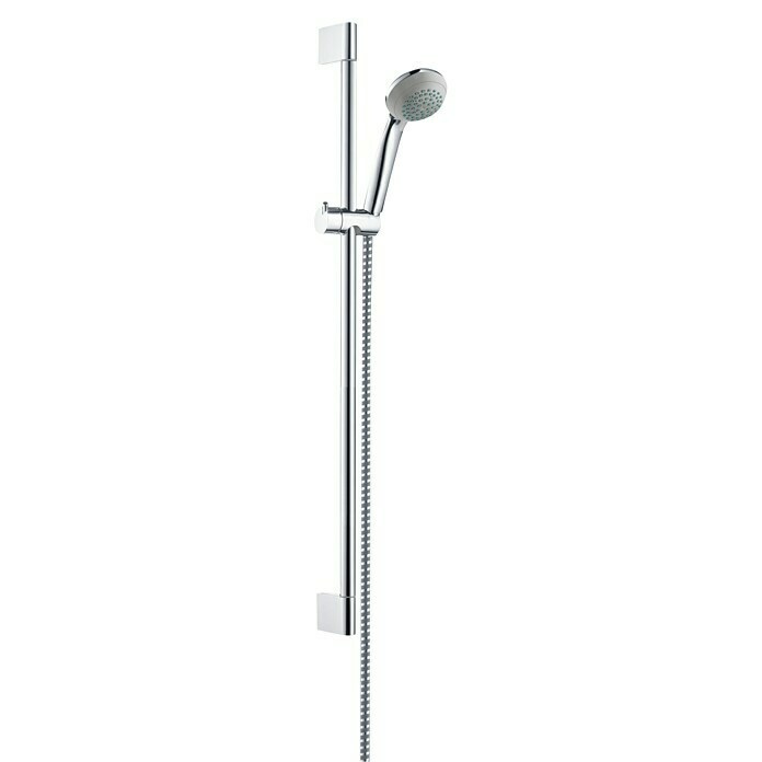 Hansgrohe Crometta 85 Brausegarnitur Mono Green (Lochabstand: 62,5 cm, Art Strahl: Normalstrahl, Chrom)