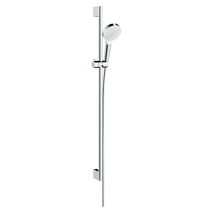 Hansgrohe Crometta Brausegarnitur 100 (Lochabstand: 91,5 cm, Art Strahl: Rain, Chrom, Wassersparfunktion) | BAUHAUS