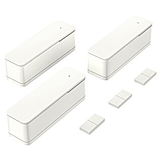 Bosch Smart Home Funk-Fensterkontakt II (Weiß, Batteriebetrieben, 3 Stk.)