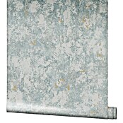 SCHÖNER WOHNEN-Kollektion Vliestapete Patina-Uni (Blau, Betonoptik, 10,05 x 0,53 m) | BAUHAUS