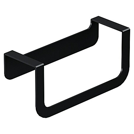 Camargue Antwerpen Handtuchhalter (Breite: 23 cm, Schwarz, Matt)