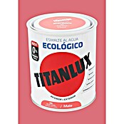 Titanlux Esmalte de color Eco Rojo coral (750 ml, Mate)