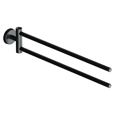BAUHAUS  Handtuchhalter Black
