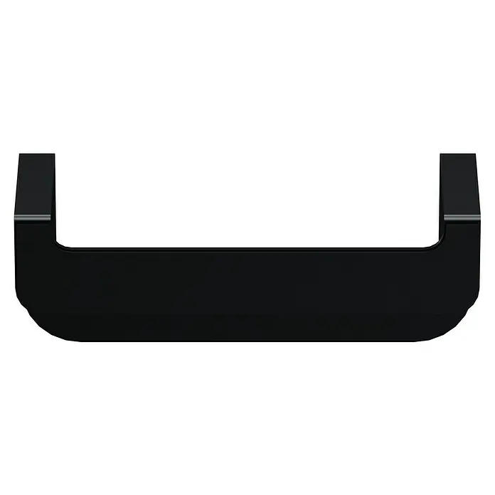 Camargue Antwerpen Handtuchhalter - Breite: 23 cm, Schwarz, Matt - Schwarze Handyhalterung, die eine sichere und stabile Befestigung für Geräte bietet. Ideal zur Nutzung im Auto oder Büro für freihändiges Betrachten.