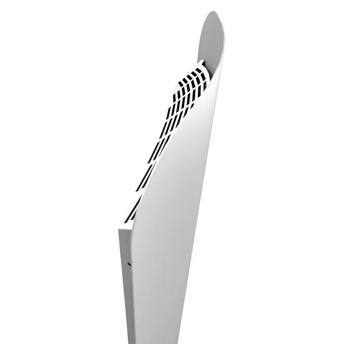 ClimaStar Speichersteinheizung WiFi Curve - Raumgröße bis ca. 18 m², Pearl White - PlayStation 5 Konsole, schlankes Design mit weißen Seitenteilen und Lüftungsschlitzen für optimale Kühlung. Modern und leistungsstark.