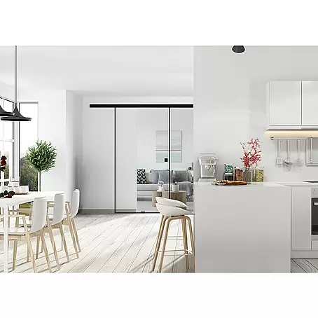 Diamond Doors Black Edition Glasschiebetür Edge
