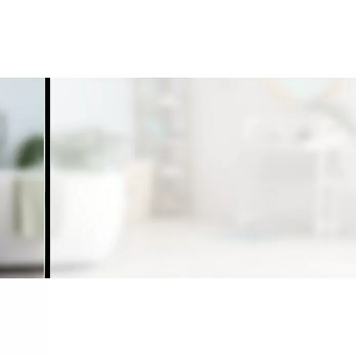 Diamond Doors Black Edition Glasdrehtür Edge - 834 x 1.972 mm, DIN Rechts, Milchglas - Detailaufnahme