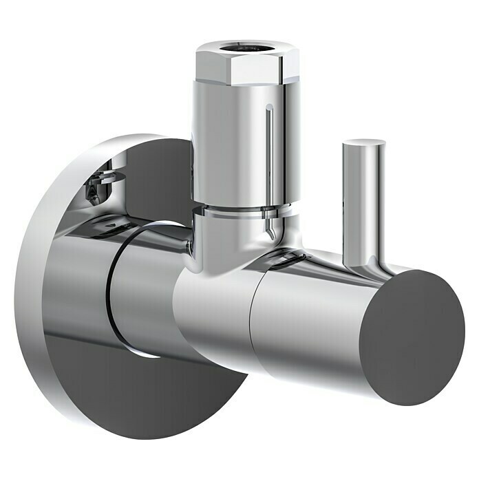 Svijet kupaonica Kutni ventil (½″, Promjer: 10 mm, Kromirano)