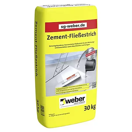 SG Weber  Zement-Fließestrich