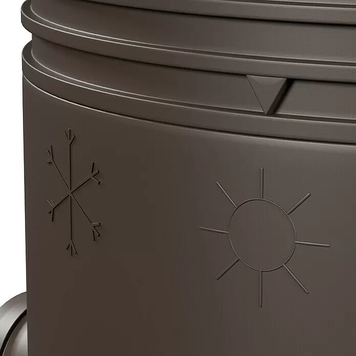 Marley Regensammler - Nennweite: 105 mm, Filter, Braun - Detailaufnahme