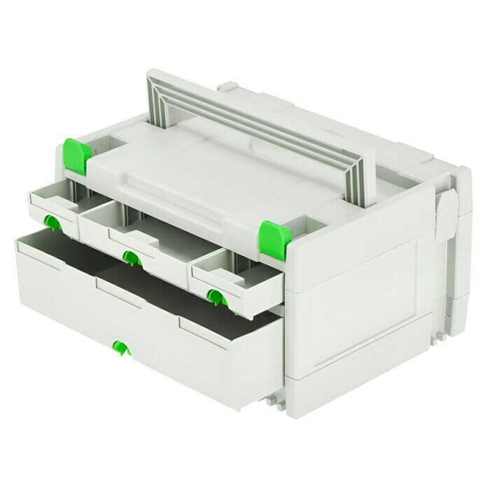 Festool Kleinteilemagazin Sortainer SYS 3-Sort/4 (Anzahl Schubladen: 4 Stk., 29,5 x 39,5 x 21 cm) | BAUHAUS