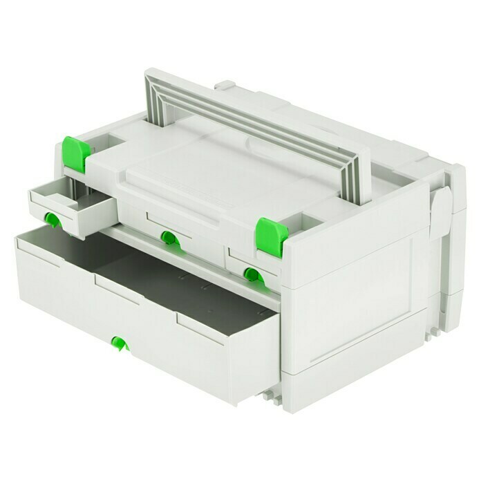 Festool Kleinteilemagazin Sortainer SYS 3-Sort/4 (Anzahl Schubladen: 4 Stk., 29,5 x 39,5 x 21 cm) | BAUHAUS